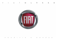 FIAT Ulysse - Navod k obsluhe 2009 SK-0